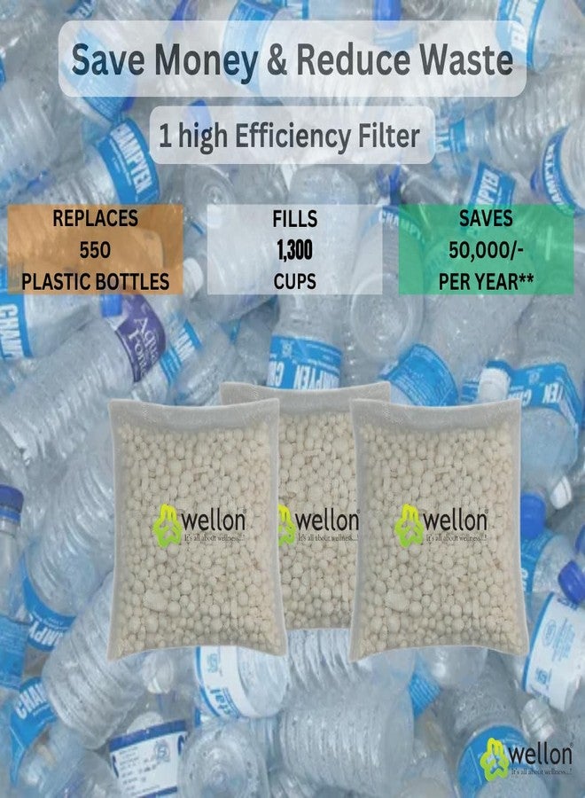 WELLON أكياس خرز الماء القلوي من ويلون لزيادة درجة الحموضة (pH) وإمكانية الأكسدة والاختزال (ORP) وإضافة المعادن المفيدة. (4) - Image 5